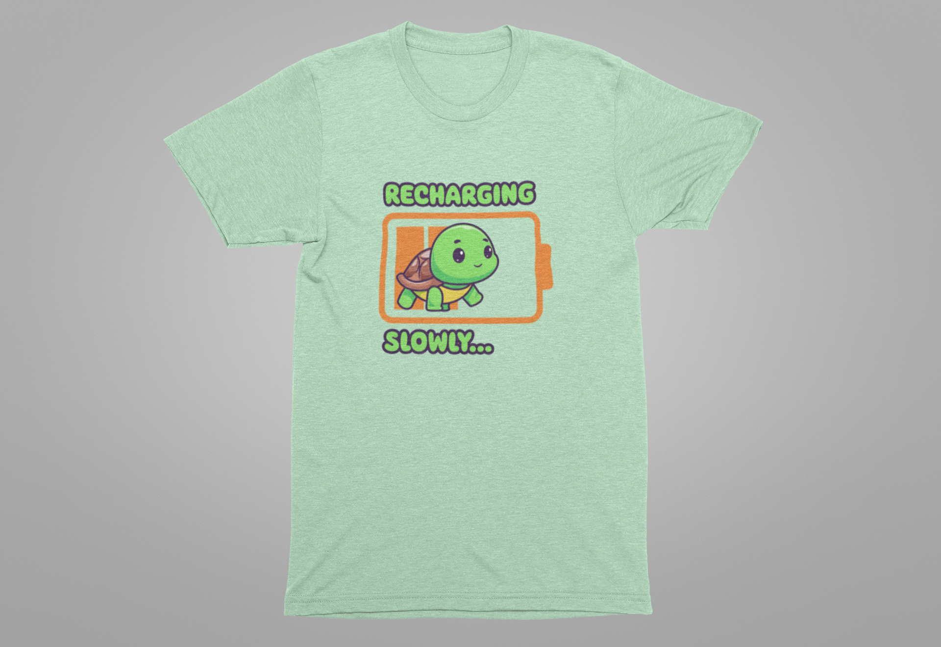 Energy Saving Mode Activated Tee, Lazy Mood Shirt, Low Power Graphic Tee, Relatable Humor Top, Do Less Gift