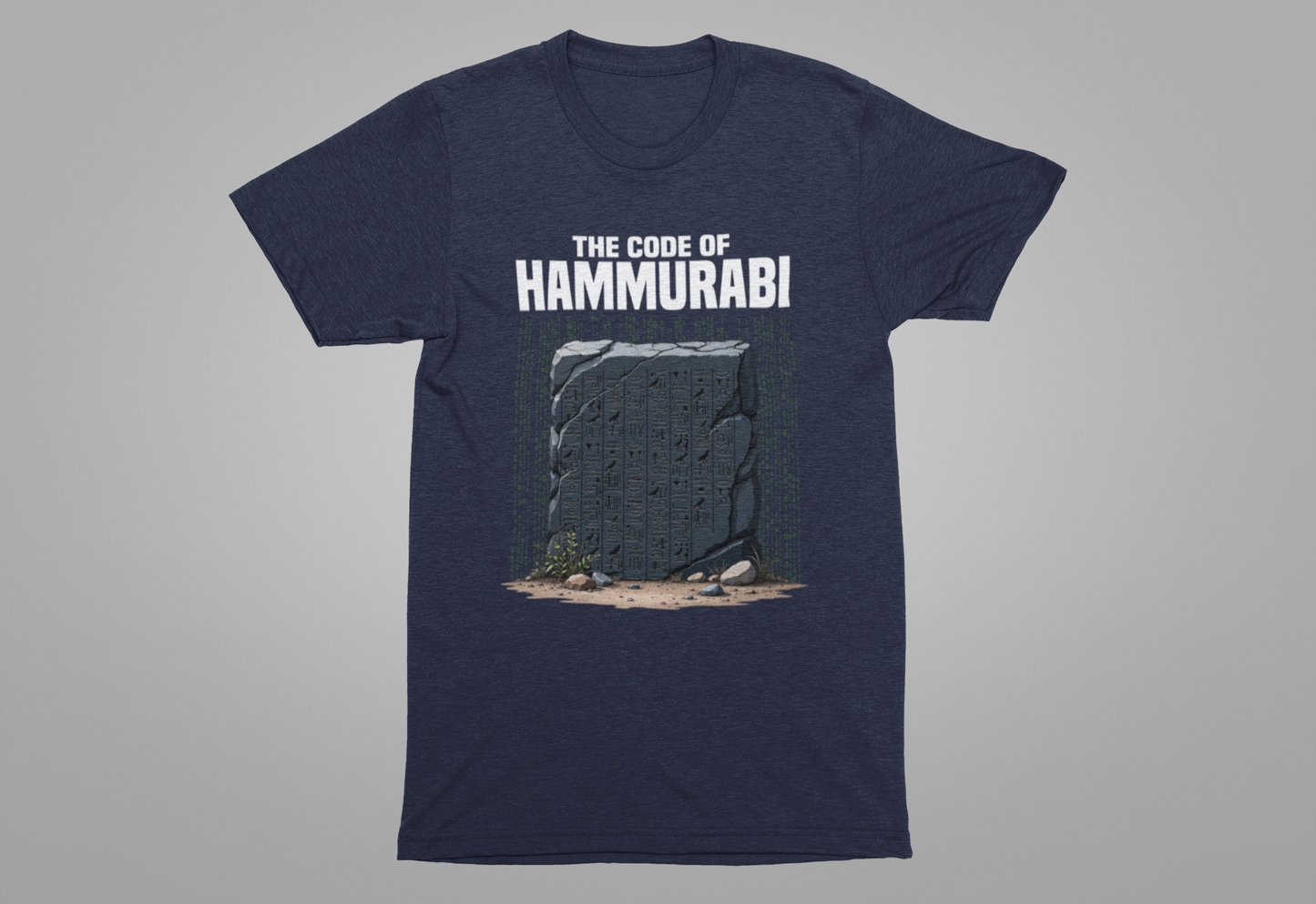 The Code of Hammurabi Tee, Ancient Laws Shirt, Mesopotamian History Top, Early Civilization Graphic Tee, Historian Gift