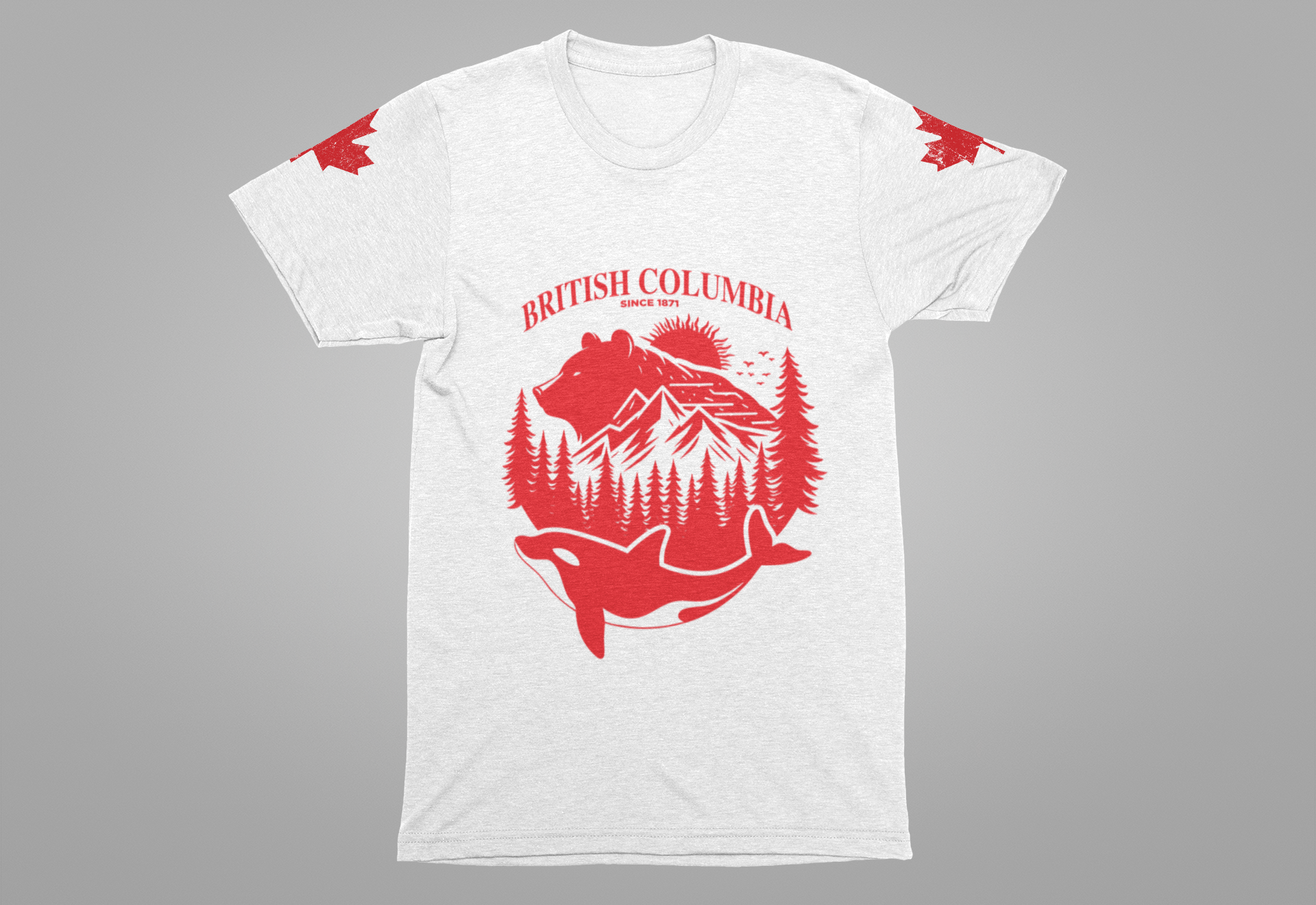 British Columbia Canada Wilderness Classic T-Shirt