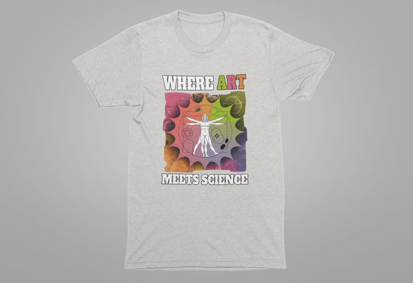 Where Art Meets Science Tshirt – The Renaissance Changed Everything Graphic