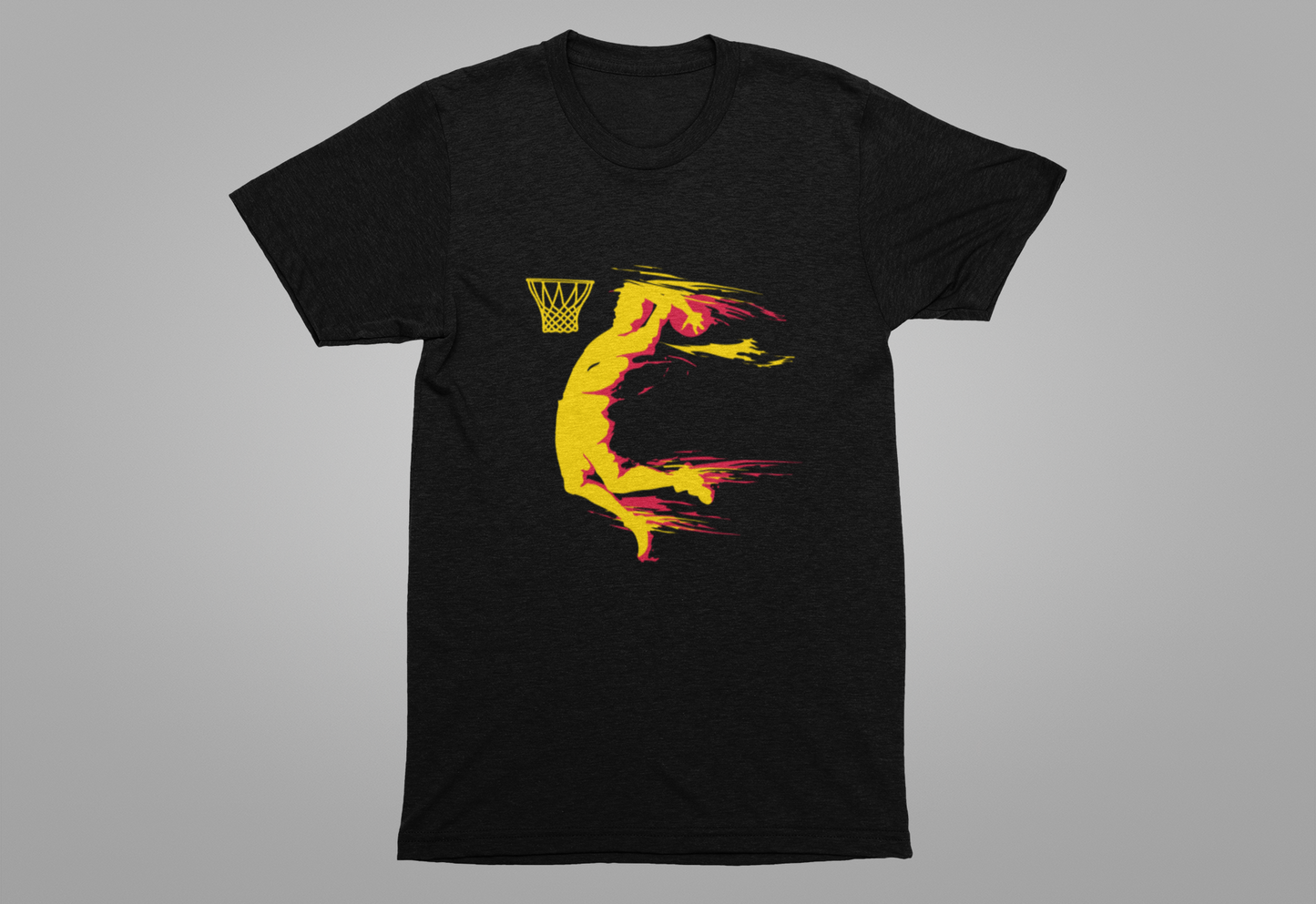 Slam Dunk King Basketball Graphic Tee for Court Rulers Who Bring Power Style and Flight Every Time They Throw Down the Rim