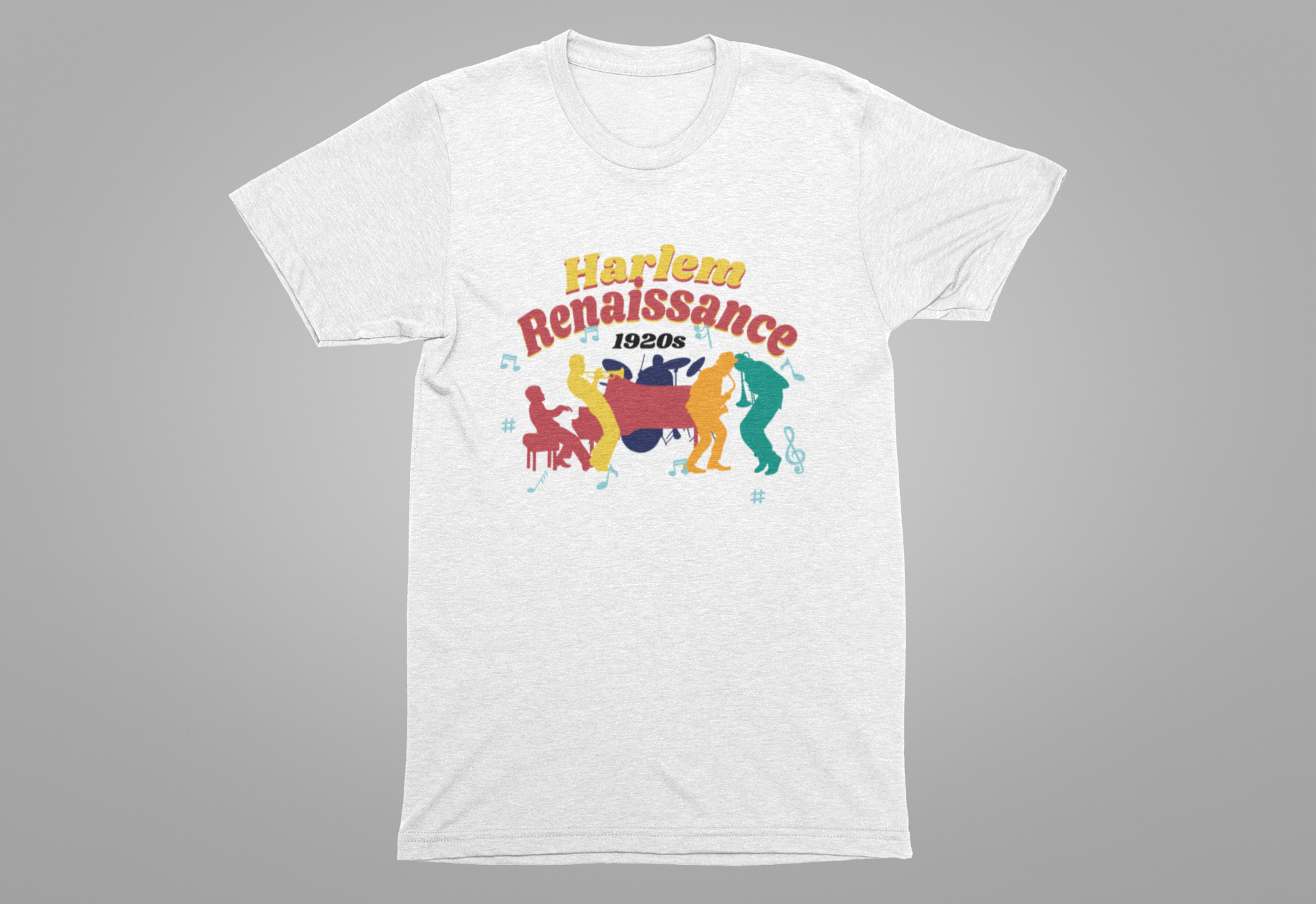 Harlem Renaissance 1920s   Official Graphic Statement Tee for History Buffs, Jazz Lovers, and Cultural Revival Enthusiasts Everywhere