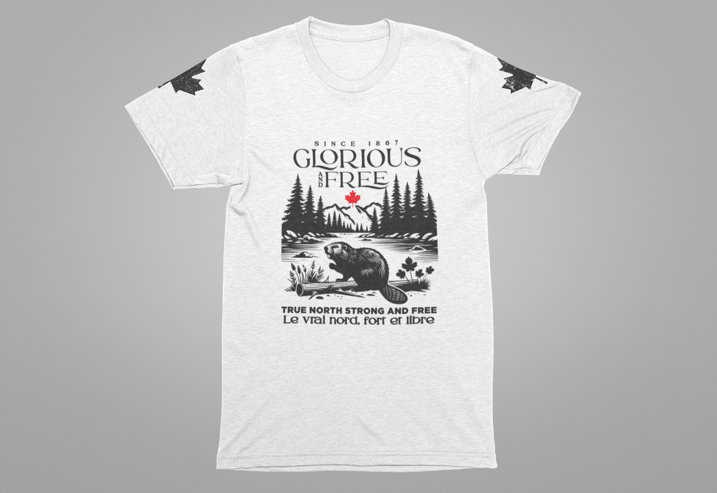Canada Beaver Glorious North T-Shirt