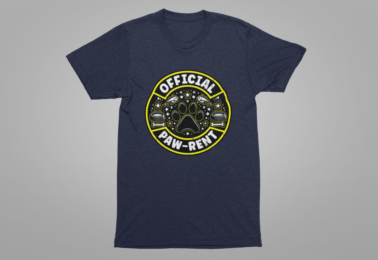 Official Paw-rent Pet Parent Funny Cat Dog Lover T-Shirt