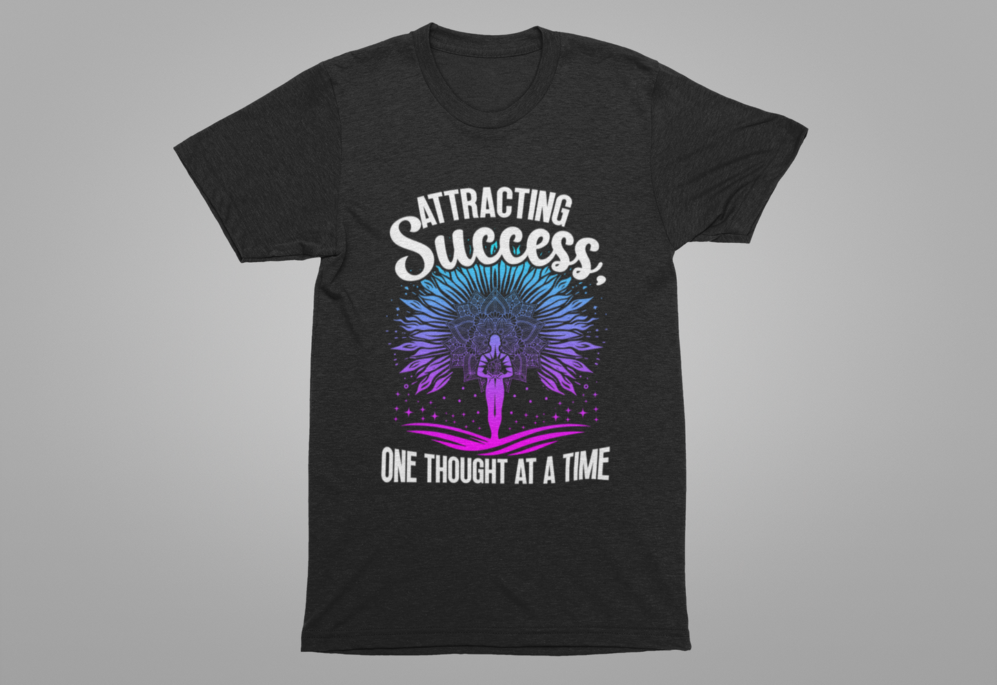 Stay Positive Manifest Abundance Shirt, Spiritual Glow Anime Tee, High Vibe Mindset T Shirt, Energetic Manifestation Apparel, Uplifting Graphic Top