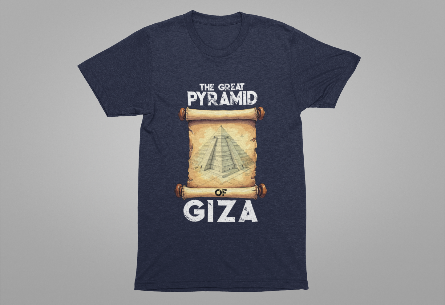 Pyramid Blueprint Tee, Ancient Design Shirt, Egypt History Graphic Tee, Architectural Genius Top, Cultural Heritage Gift