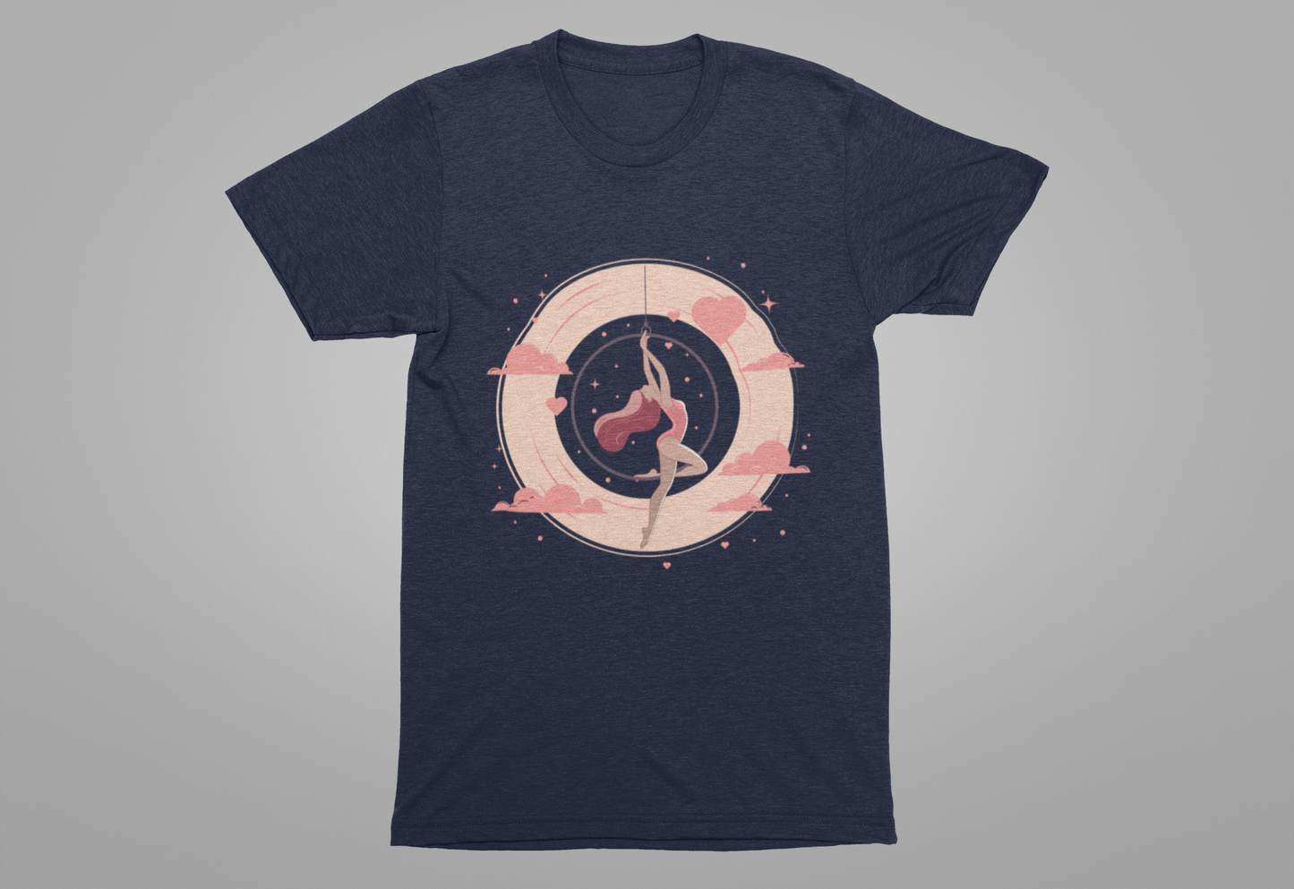 Aerial Hoop Aerialist - Elegant & Artistic Dancer T-Shirt