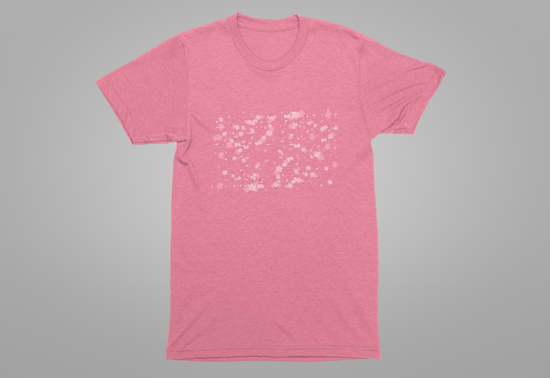 Nature's Confetti Tee, Floral Celebration Shirt, Spring Bloom Top, Joyful Petal Graphic, Earth Party Tee