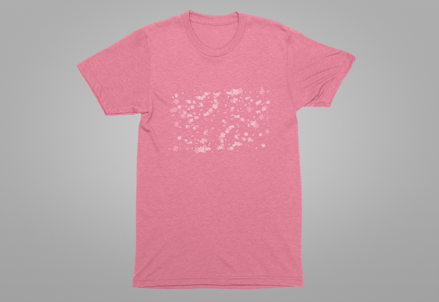 Nature's Confetti Tee, Floral Celebration Shirt, Spring Bloom Top, Joyful Petal Graphic, Earth Party Tee