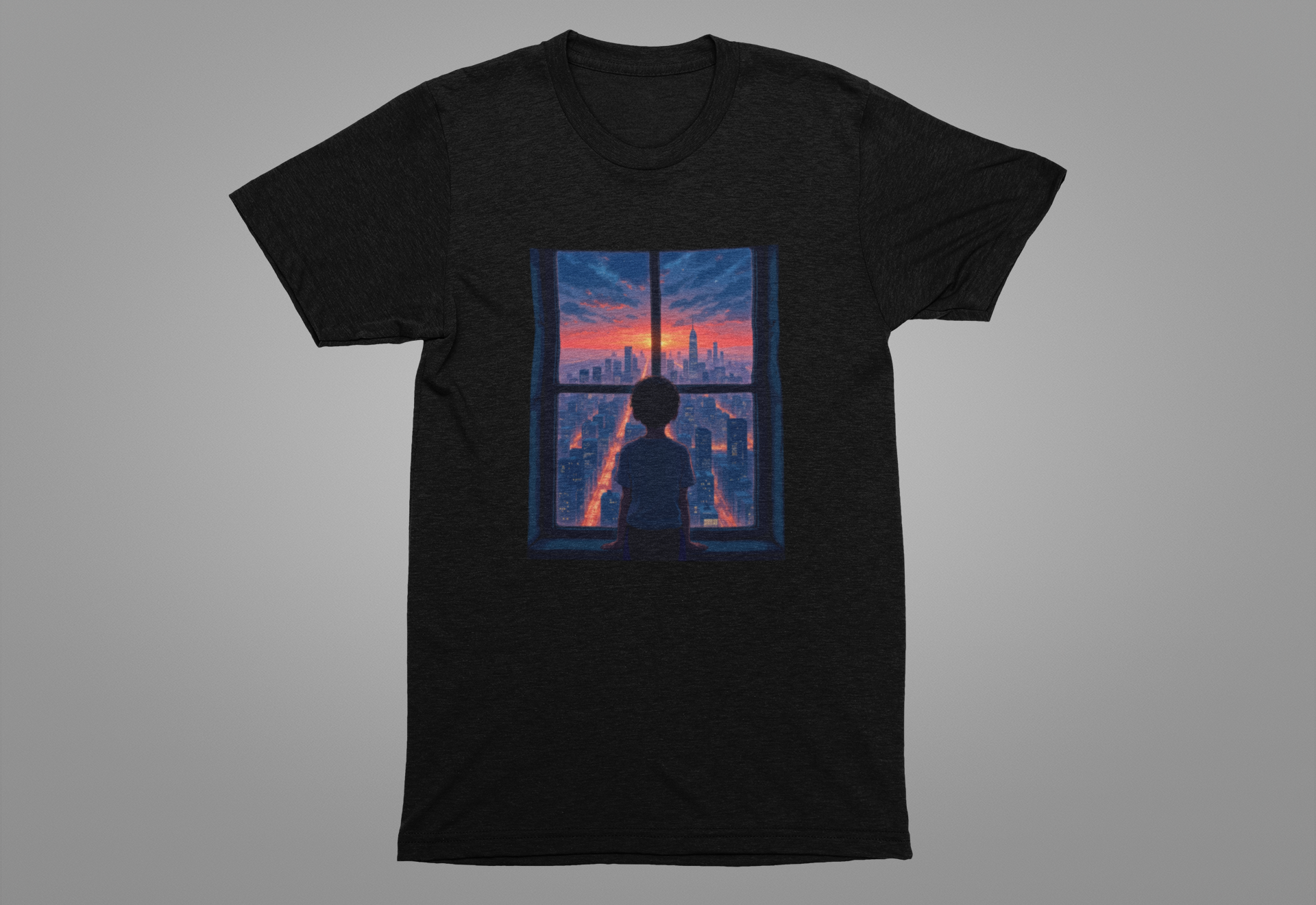 Concrete Views beauty of city lights - T-Shirt