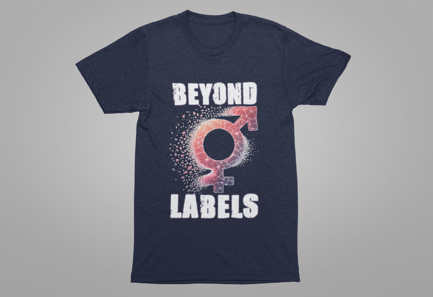Breaking The Binary Shirt, Pride Beyond Labels Tee, Gender Inclusive T Shirt, LGBTQ Affirmation Apparel, Queer Identity Graphic Top
