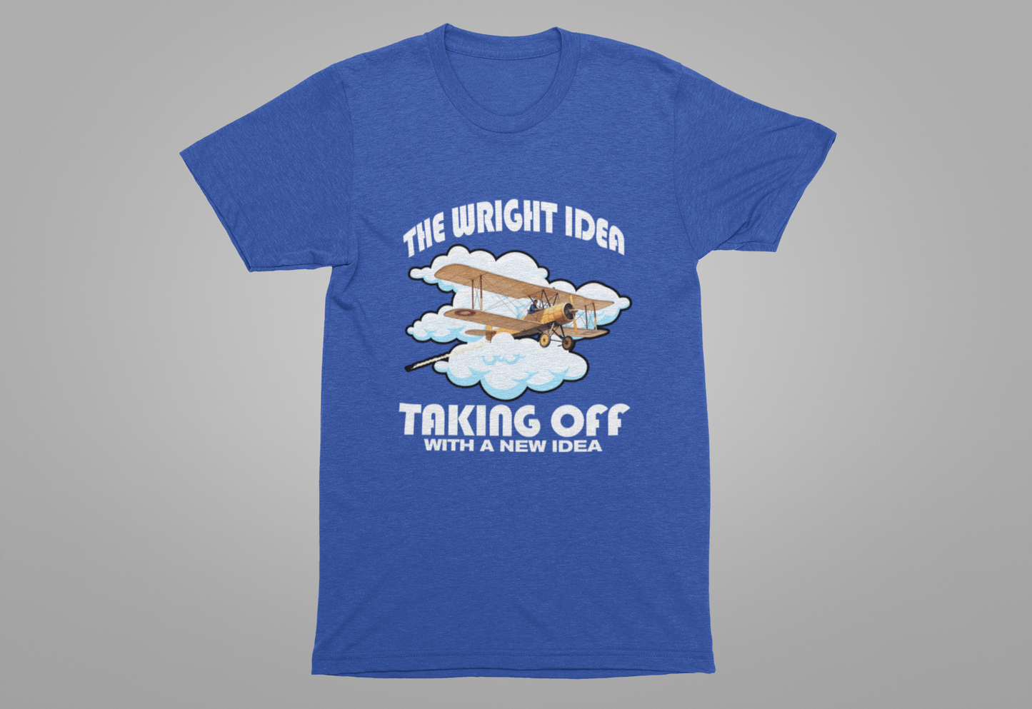 The Wright Idea Tee, Aviation Pioneer Shirt, Flight History Graphic Tee, Air Travel Tribute Top, Genius Mind Gift Shirt
