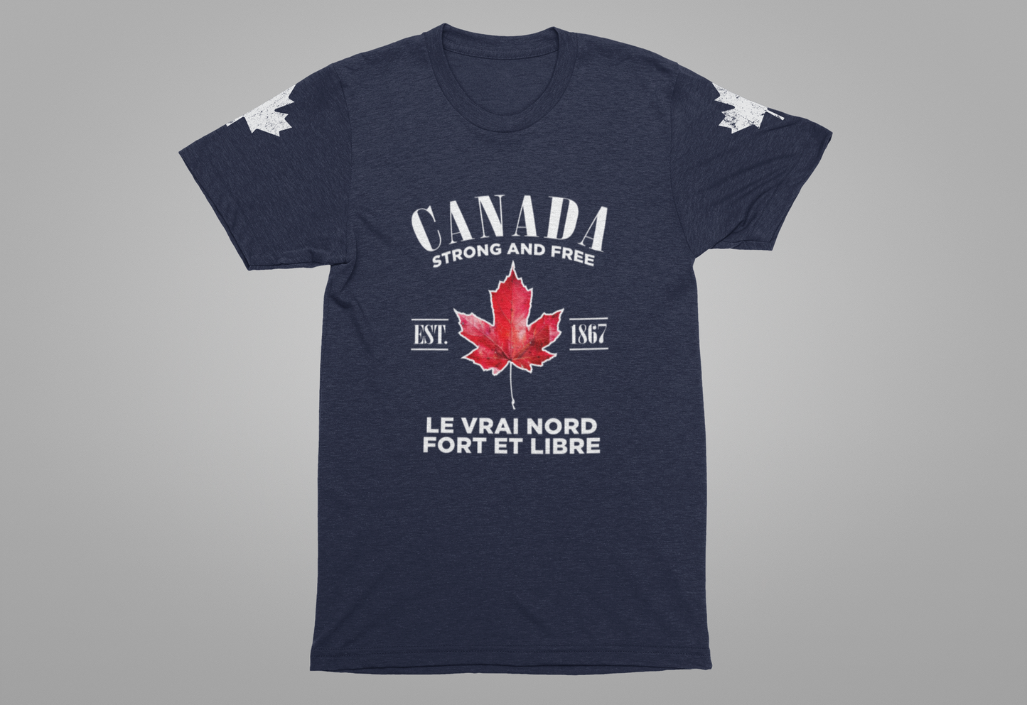 Canada Strong and Free True Maple Heritage T-Shirt