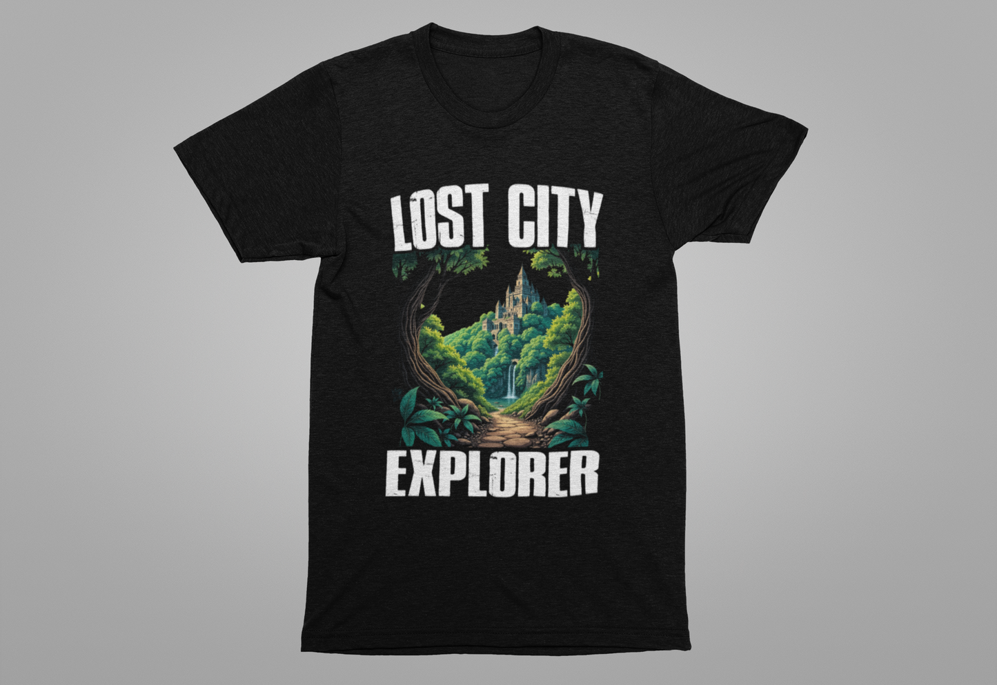 Lost City Explorer Tee, History Adventure Shirt, Archaeology Trek Top, Ancient Mystery Graphic, Discovery Fan Gift