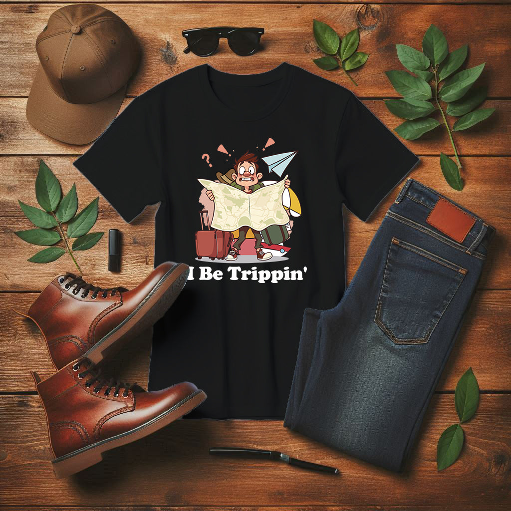 I Be Trippin' - Funny Travel T-Shirt