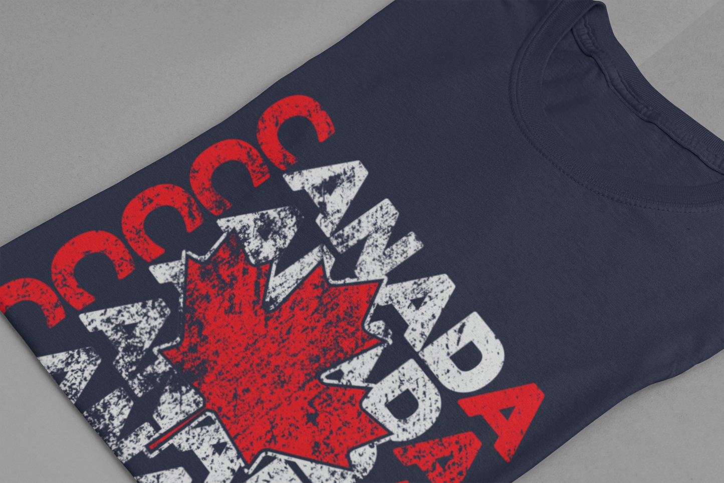Canada Retro Repeat Maple Leaf T-Shirt