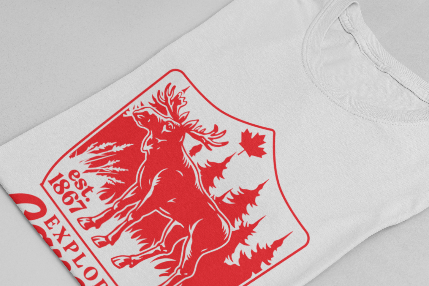 Explore Canada Moose Adventure T-Shirt