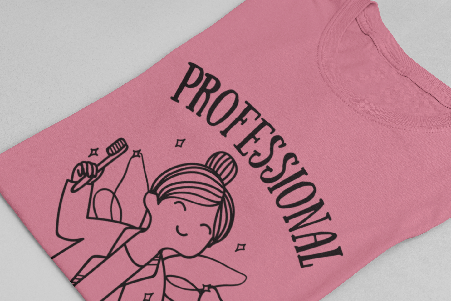Professional Tooth Fairy T Shirt Female Dental Doctor Fairy Design