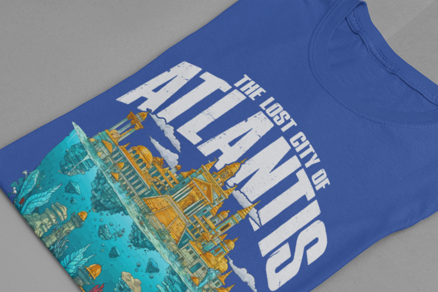 Atlantis Found Tee, Lost Civilization Shirt, Ocean Mystery Graphic Tee, Ancient History Fan Top, Explorer Gift