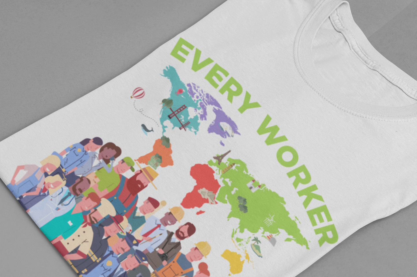 Every Worker Matters Shirt, Labor Rights Tee, Workplace Equality Shirt, Union Strong Shirt, Support Workers Gift Tee