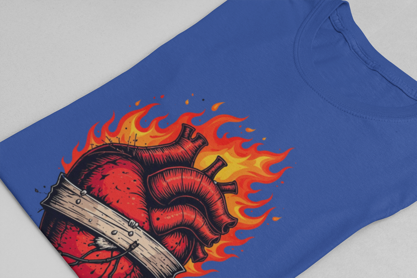 Healing Is Hardcore Motivational Heart T-Shirt