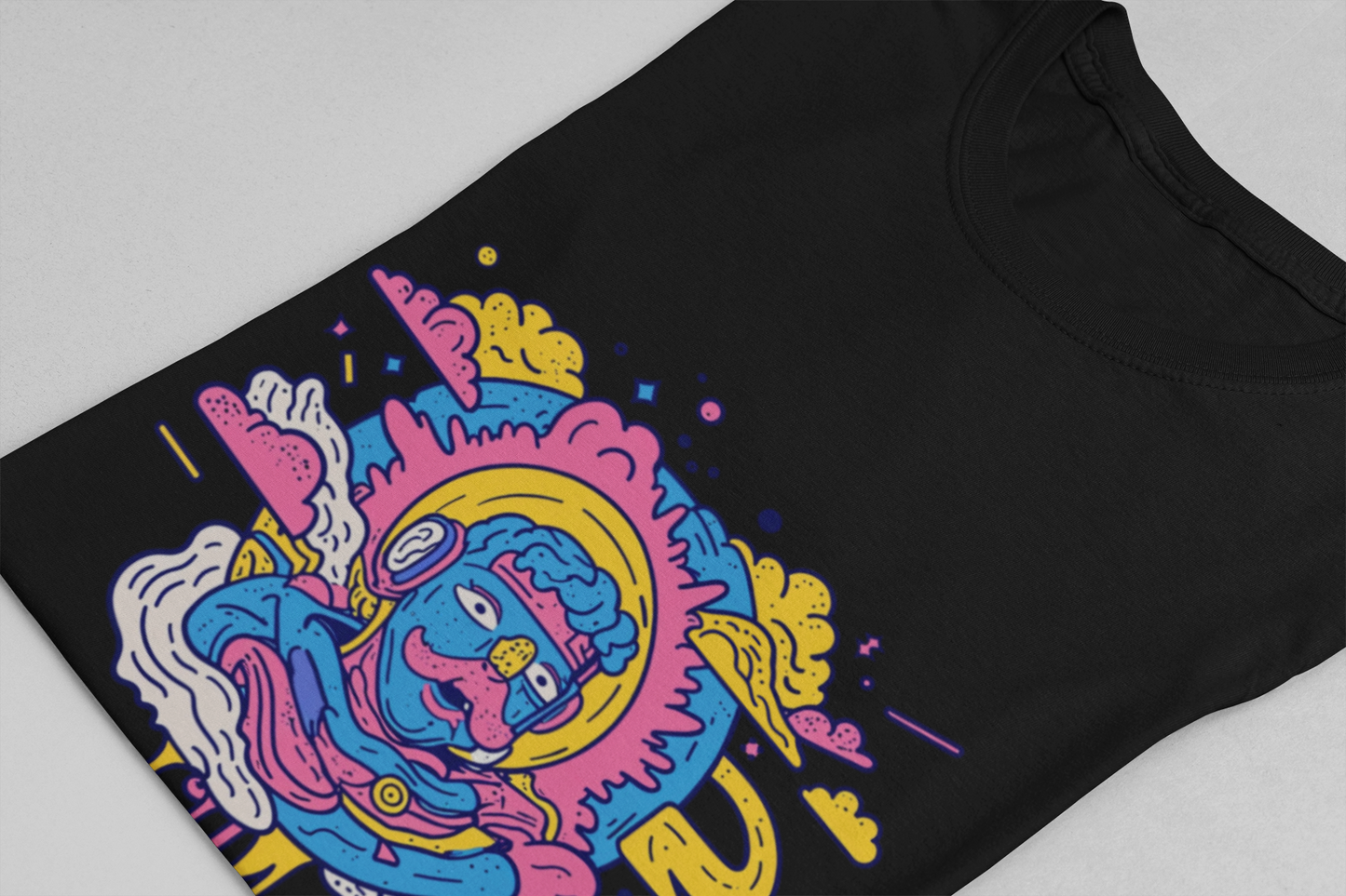 Currently Dissociating – Visually Detached from Reality or Oneself Graphic T-Shirt