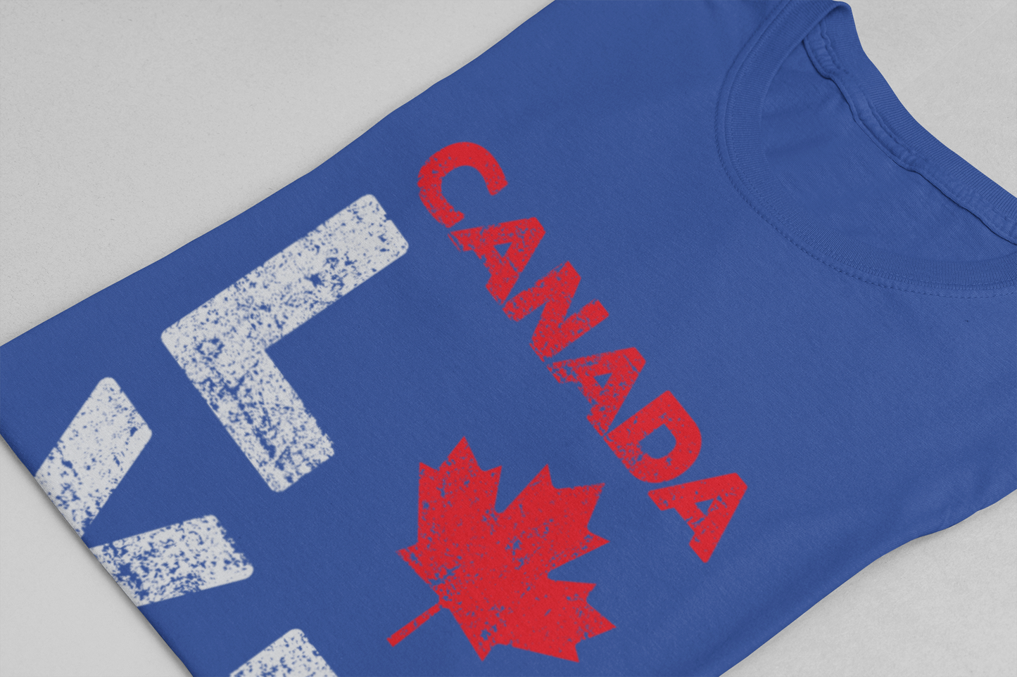 Canada Maple Leaf Love with Canada Bold Text T-Shirt