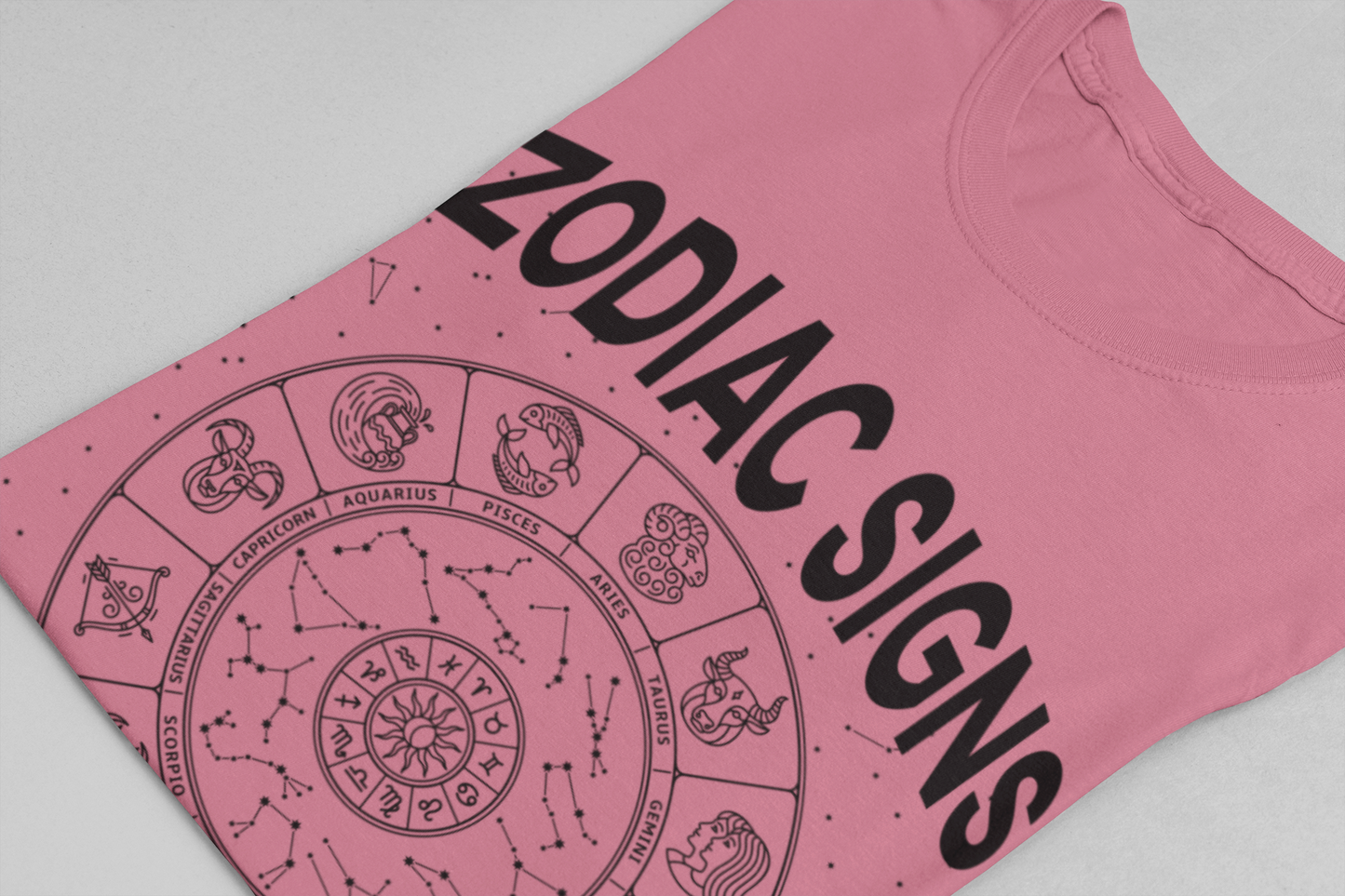 The Zodiac and the Stars Tee, Astrology Graphic Shirt, Celestial Alignment Top, Horoscope Energy Tee, Cosmic Belief Gift