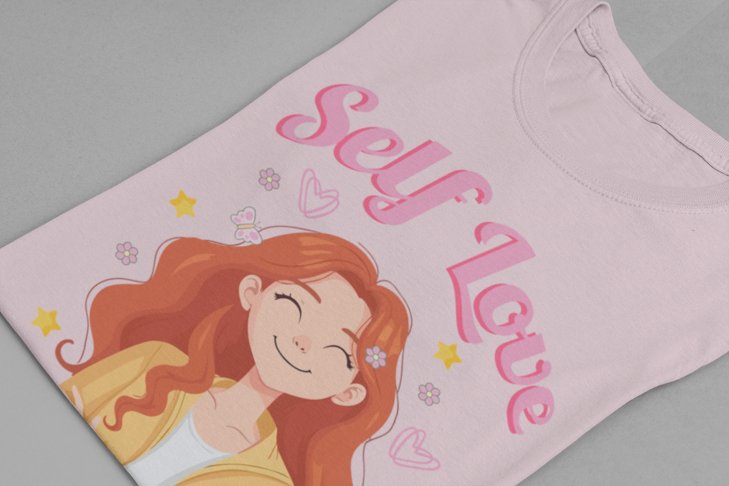 Self Love Official Graphic Statement Tee for Mindful Souls, Inner Peace Seekers, and Confidence Builders Who Radiate Self Respect