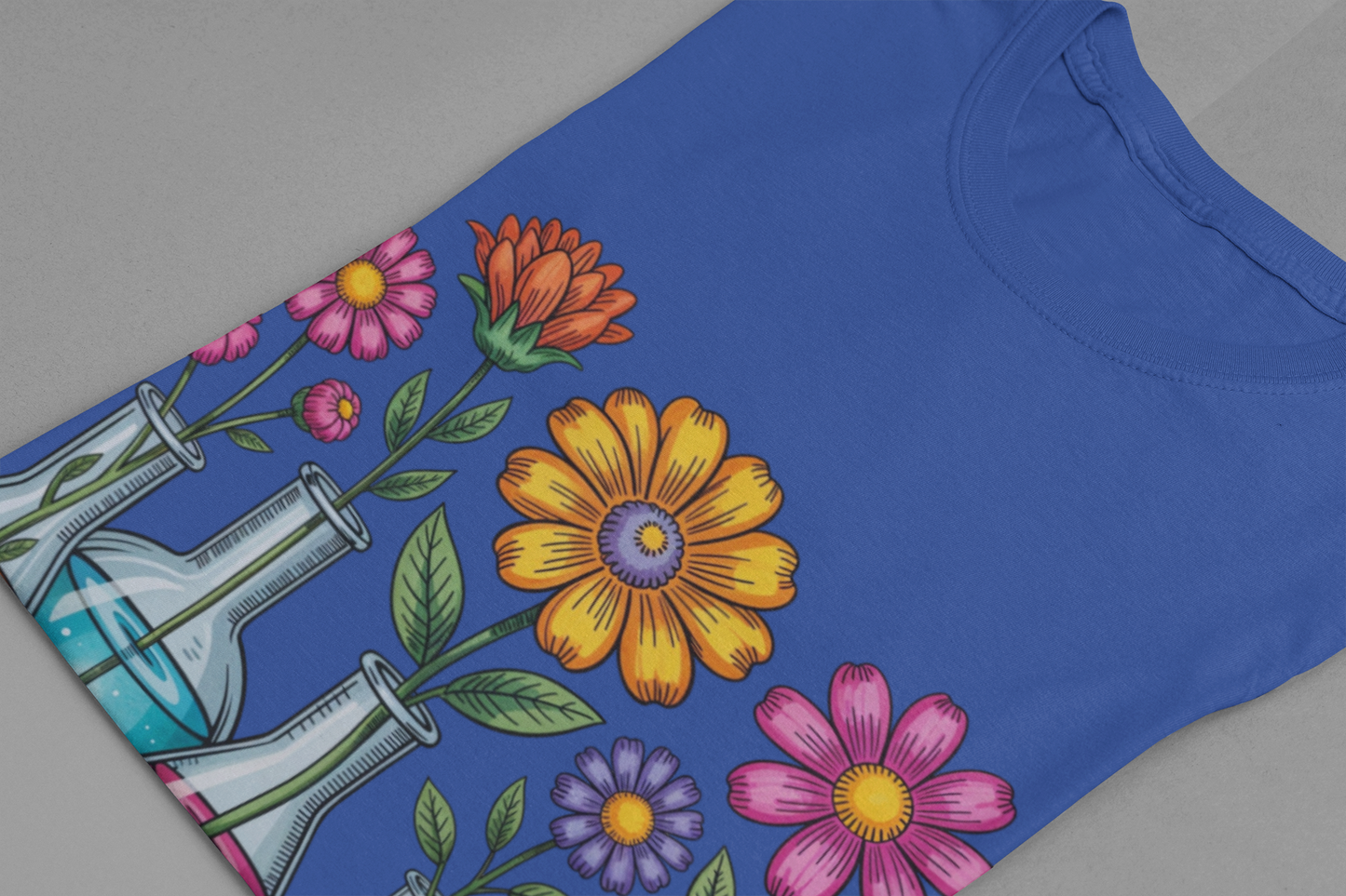 Chemistry Flower Power Shirt – Botanical Science Graphic Tee