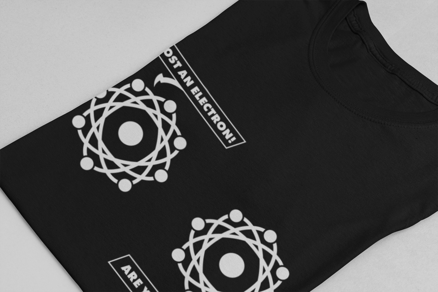 I Lost an Electron Tshirt – Funny Chemistry Pun with Thought Bubble