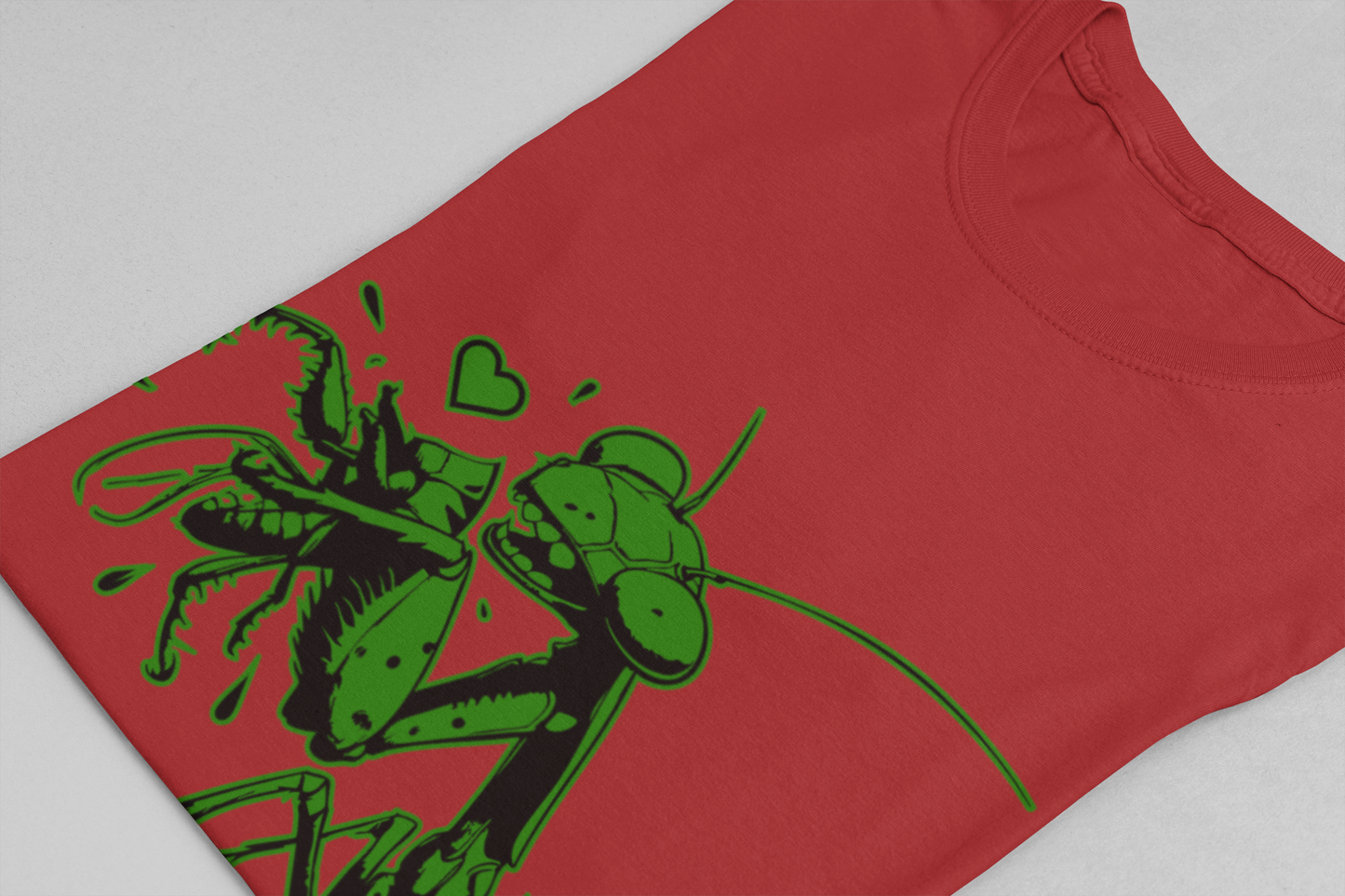 Thanks for a Good Time T-Shirt – Playful Grasshopper Eating Male Graphic Tee