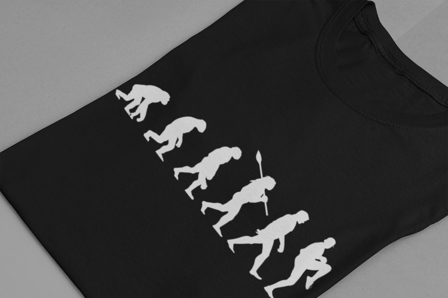Ape To Human Baseball Evolution Tshirt Graphic Evolution from Ape to Human to Baseball Player