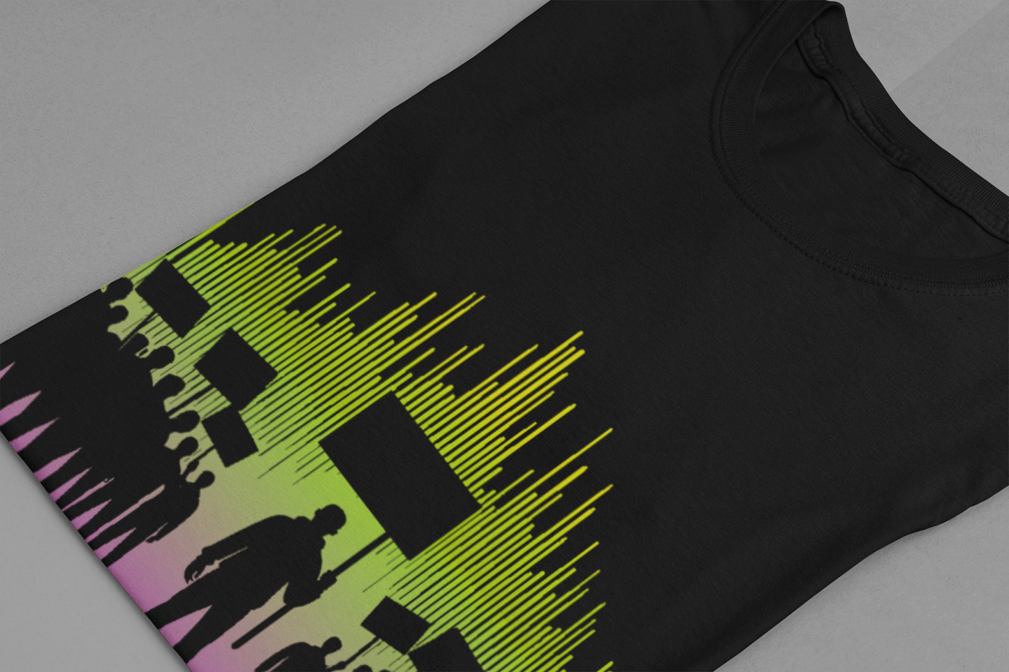 Silence is Neutral | Protest Crowd Graphic T-Shirt