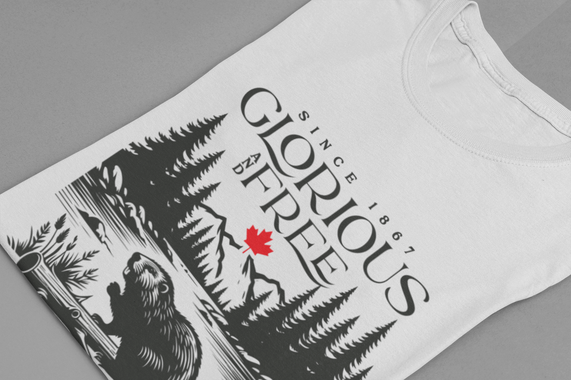 Canada Beaver Glorious North T-Shirt