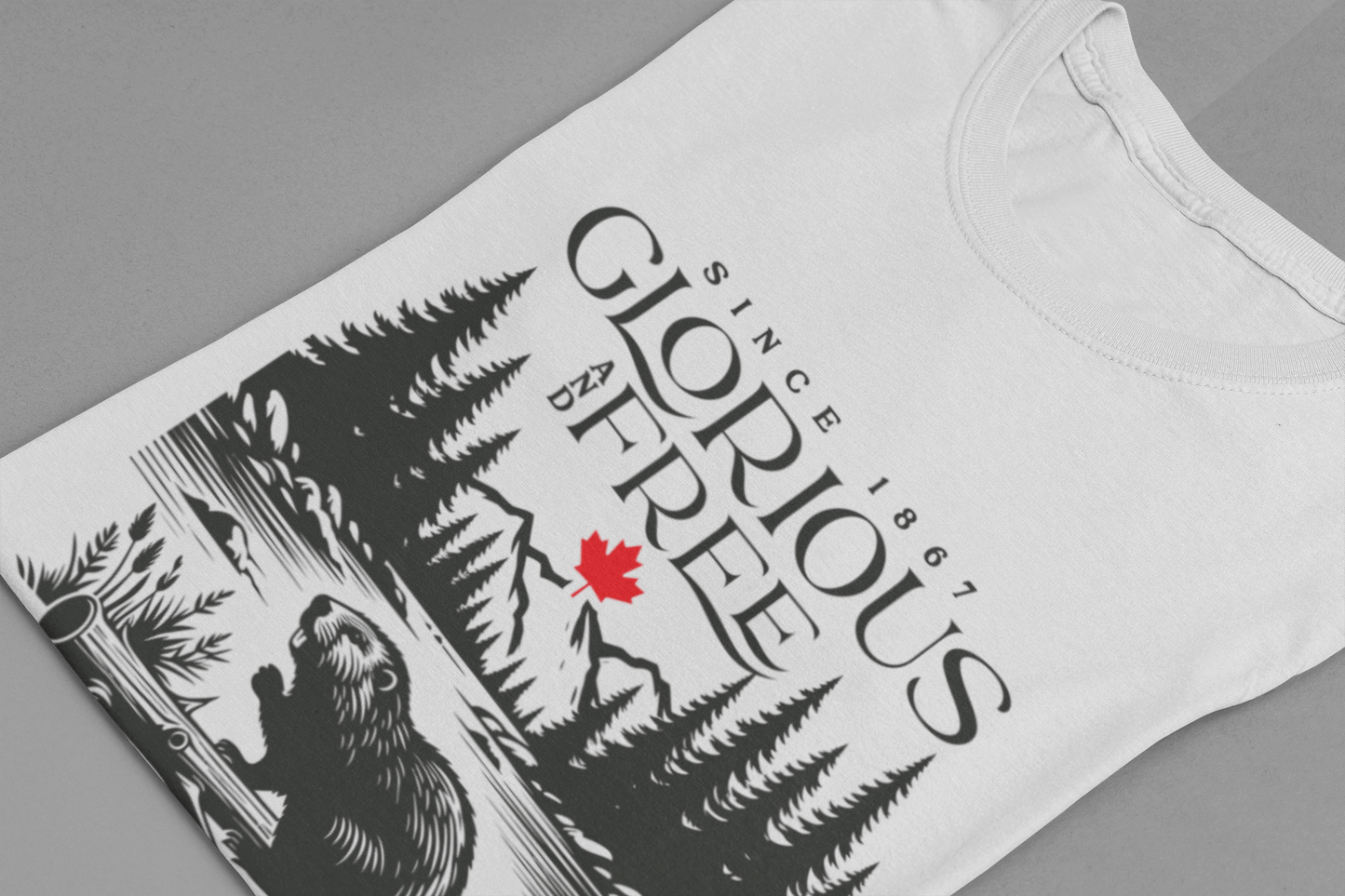 Canada Beaver Glorious North T-Shirt