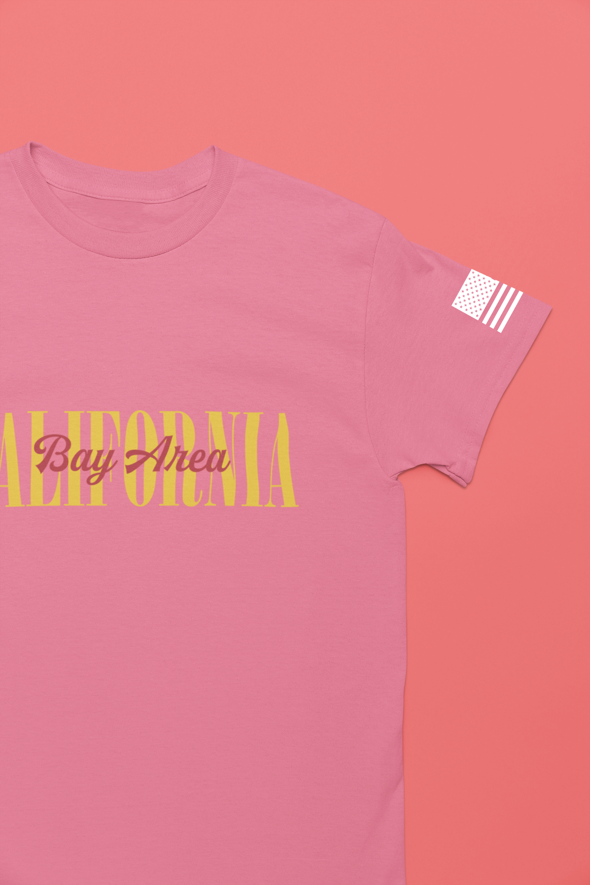 California Bay Area T-Shirt – Bold Varsity Style Graphic Tee