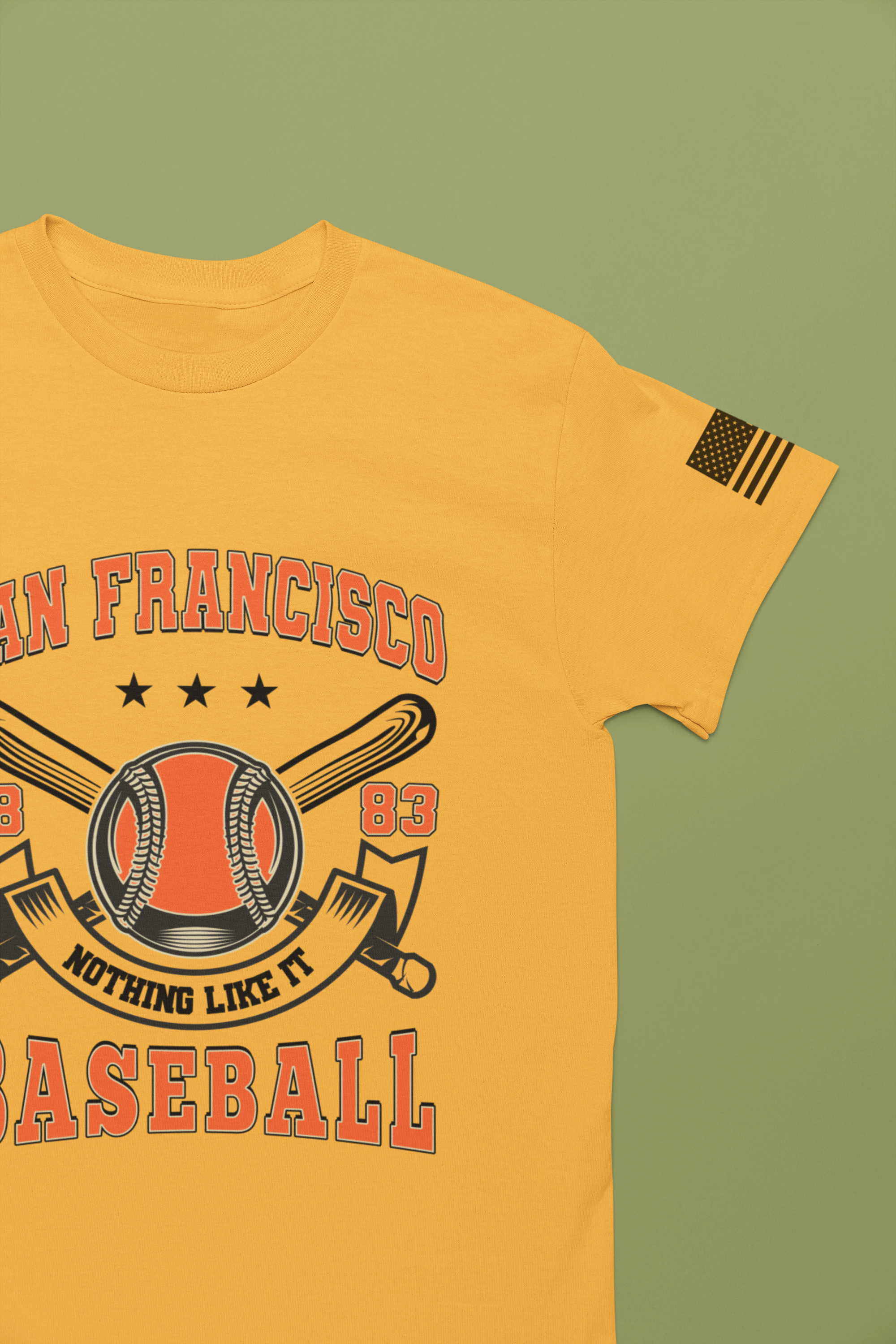 San Francisco Baseball T-Shirt, 1883 Nothing Like It Crest Badge Tee, SF Baseball Fan Shirt, Retro Vintage Sports Gift, Unisex