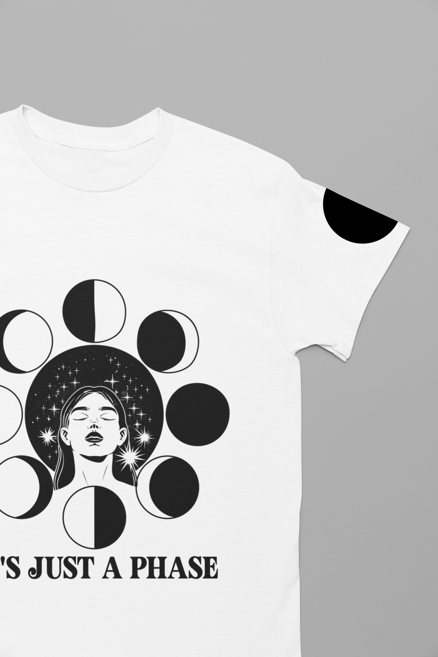 It's Just a Phase T-Shirt – Moon Phases Celestial Astrology Witchy Graphic Tee