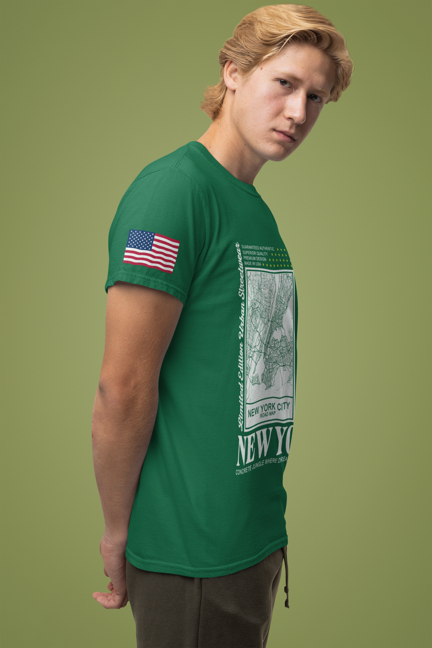 New York City Road Map T-Shirt - Limited Edition Urban Streetwear NYC Map Design