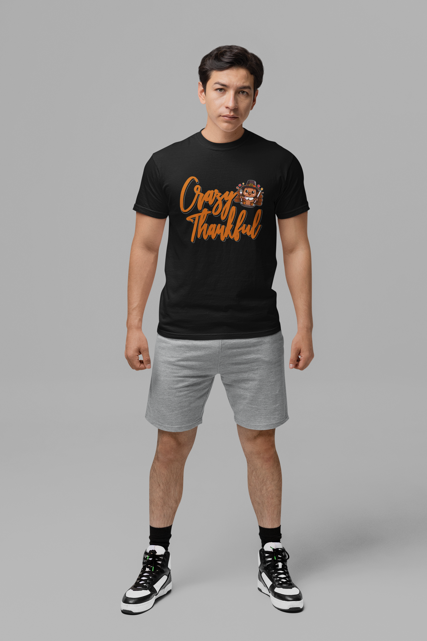 Crazy Thankful Baby Turkey T-Shirt