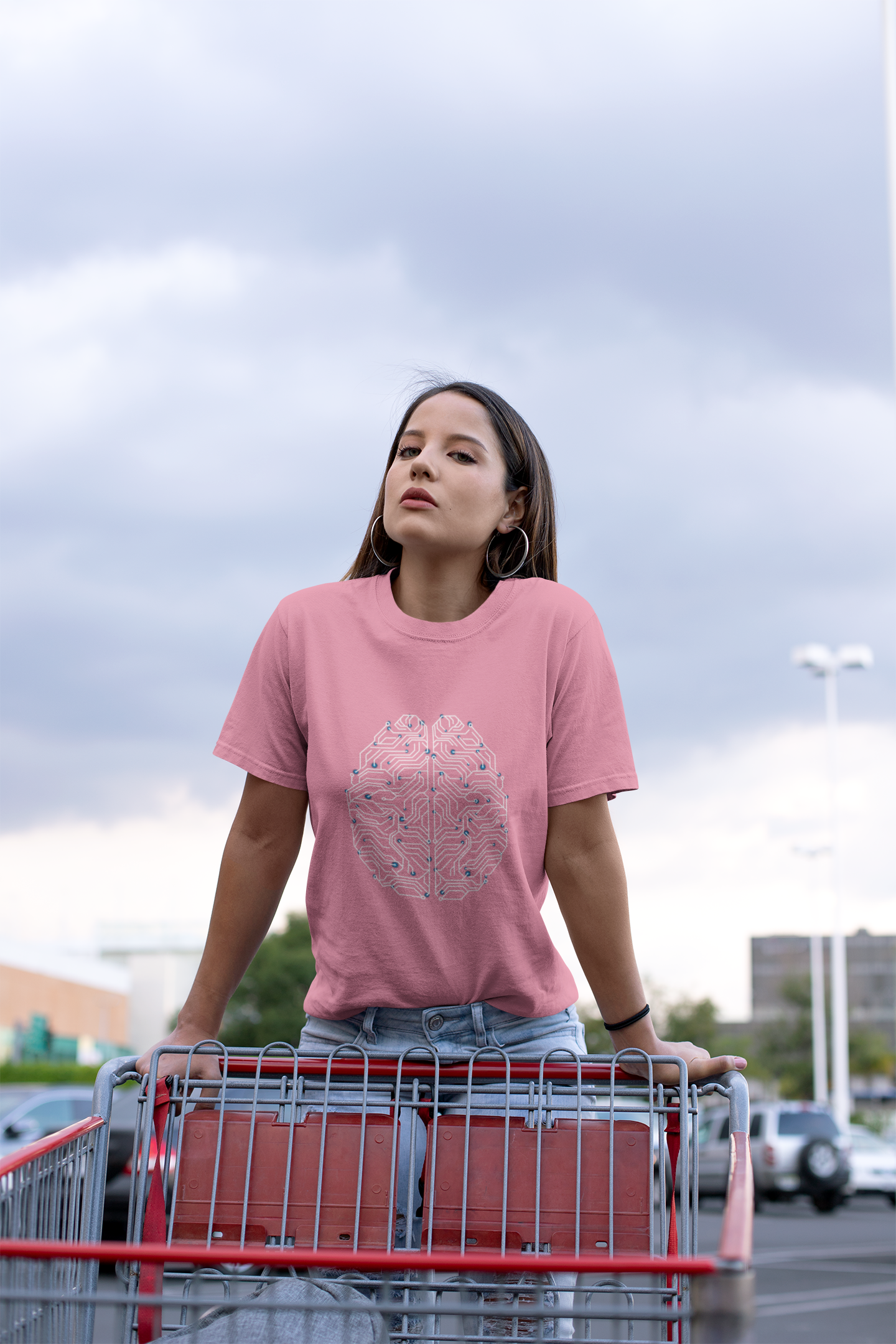 Digital Brain Circuit Tshirt – Circuit Diagram Neural Connections