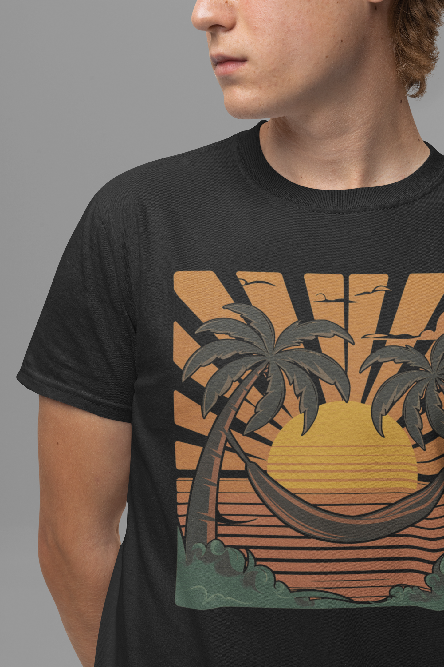 Sunset and Chill Hammock Paradise Sunset T-Shirt
