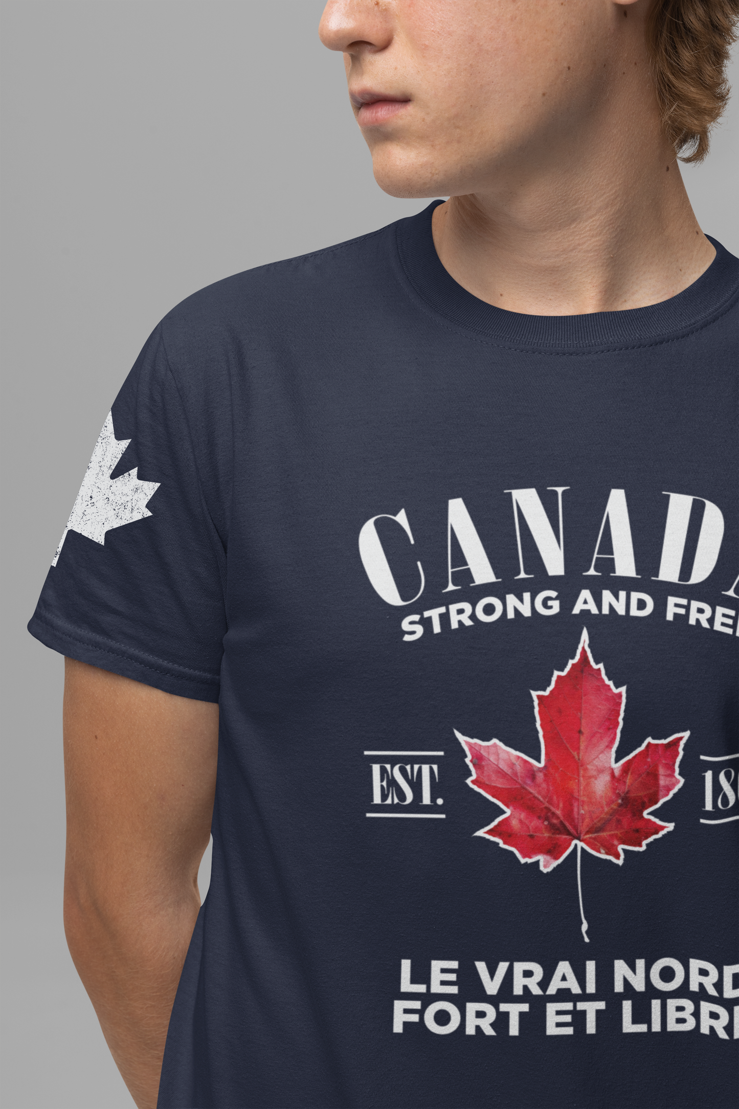 Canada Strong and Free True Maple Heritage T-Shirt