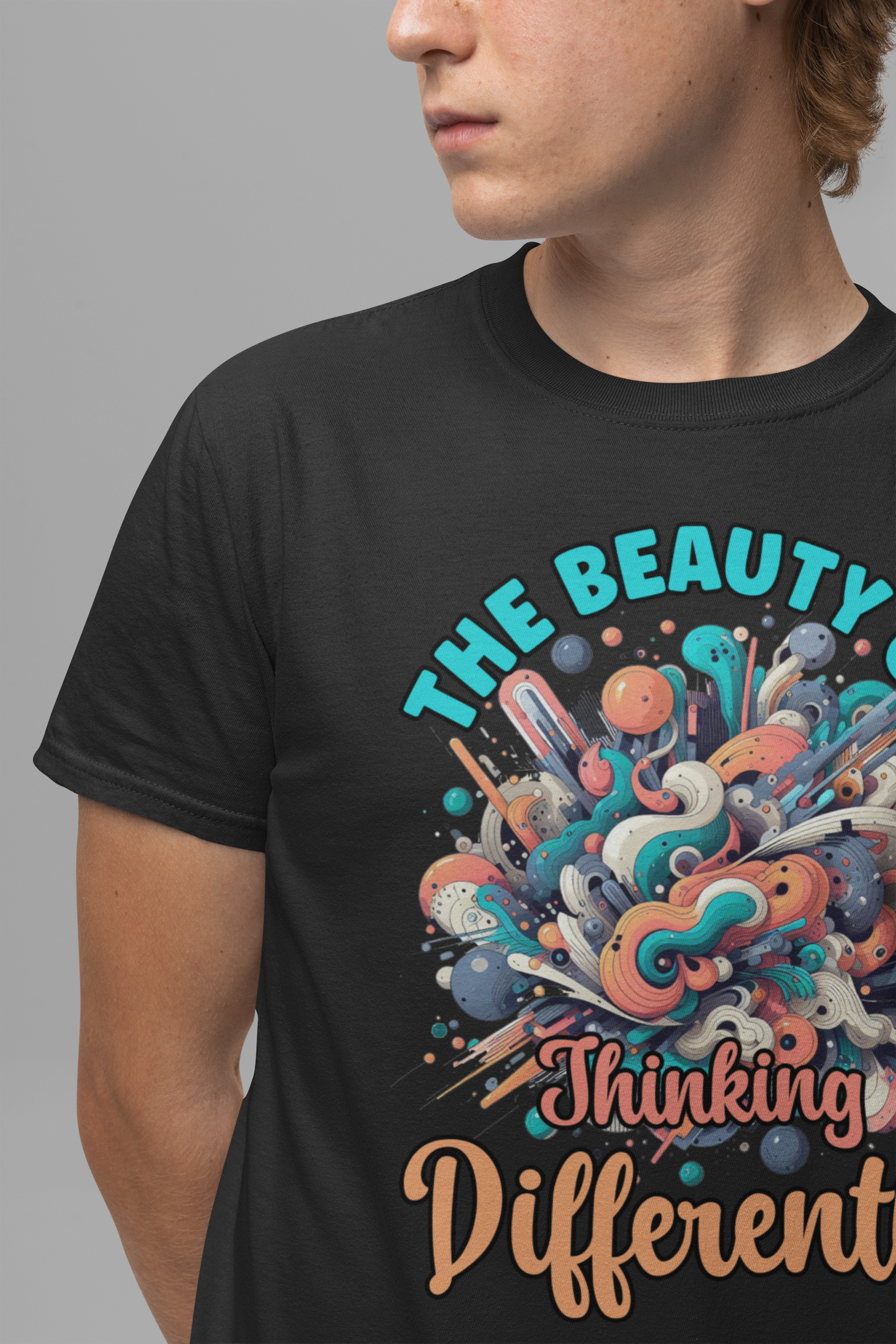 The Beauty of Thinking Differently Tshirt – Abstract Thinking Graphic