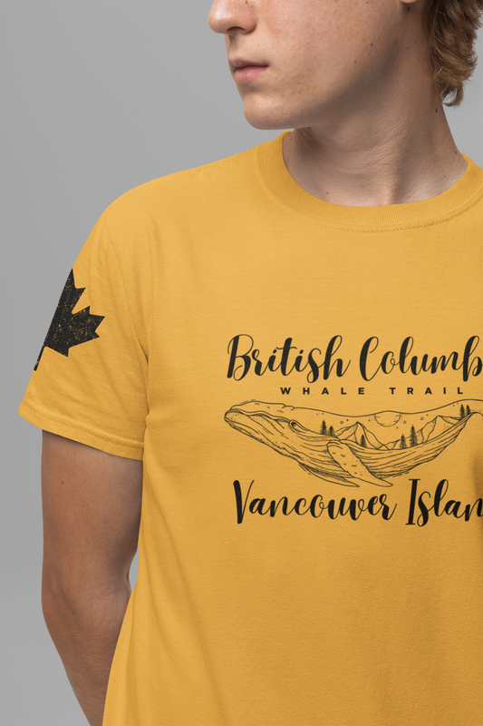 British Columbia Whale Trail Vancouver Island Canada T-Shirt