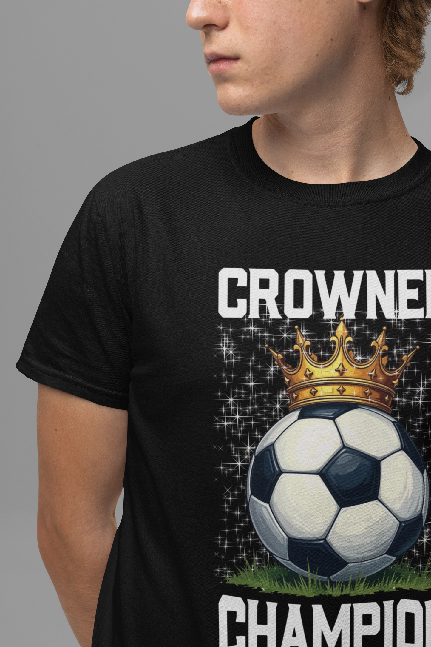 Crowned Champion Shirt, Victory Tee, Motivational Sports Shirt, Winning Mindset Top, Athlete Gift Tee, Hustle Hard Shirt