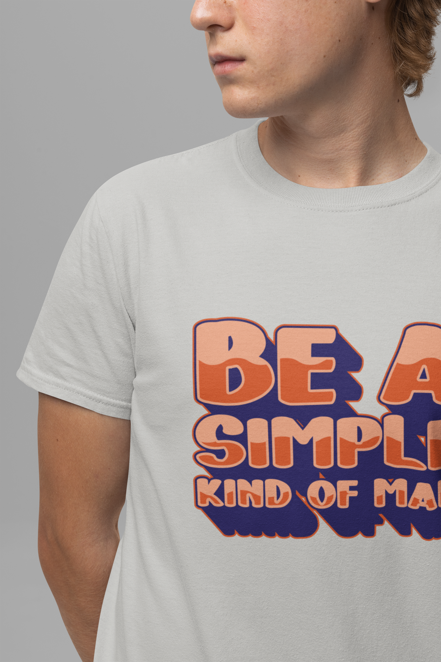 Be a Kind and Simple Soul T-Shirt – Humble Life Inspirational Quote Tee