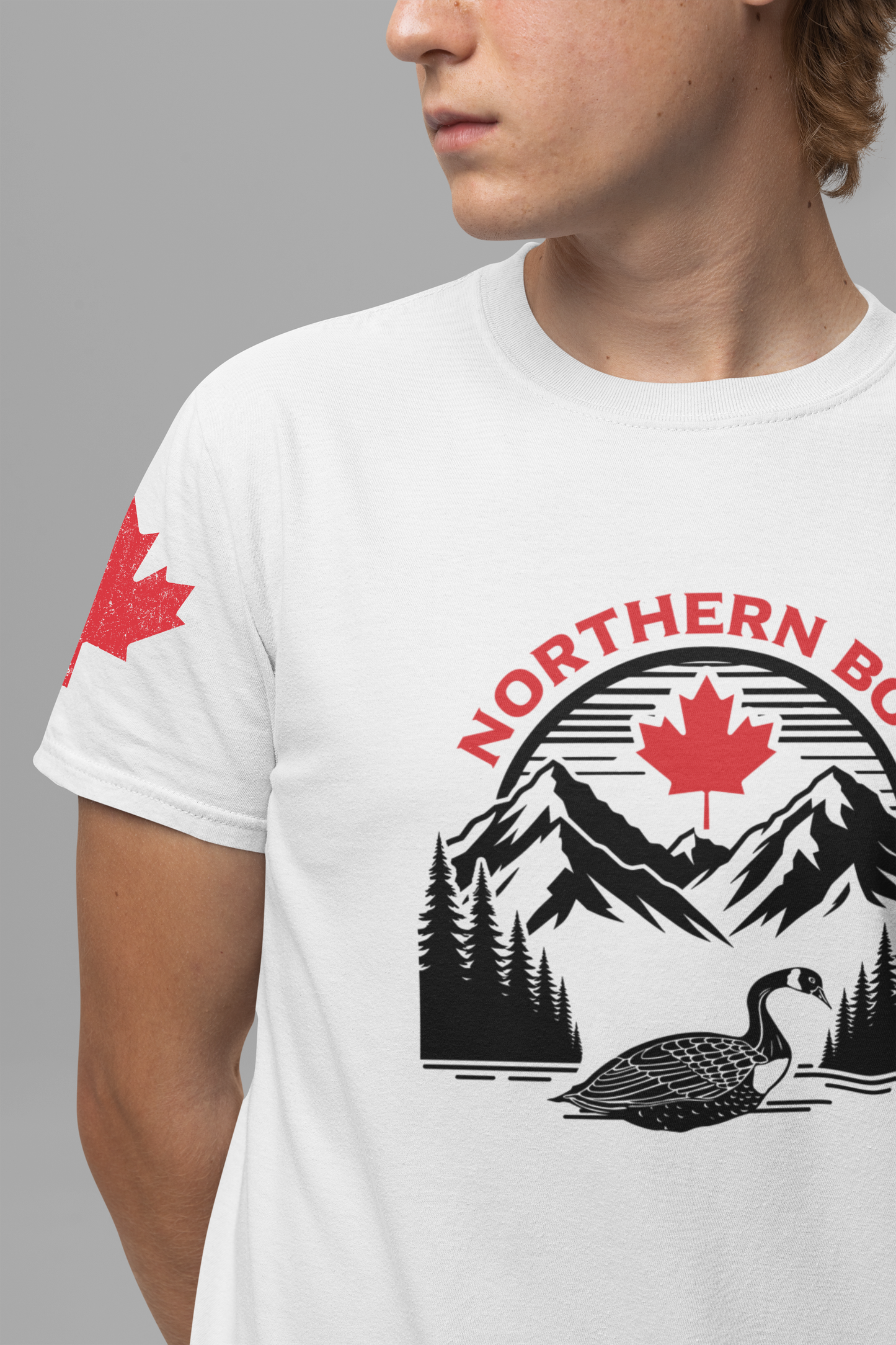 Northern Boy Lake Goose T-Shirt
