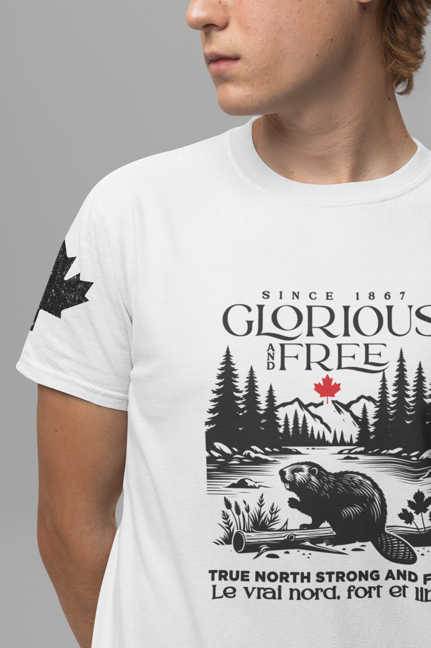 Canada Beaver Glorious North T-Shirt